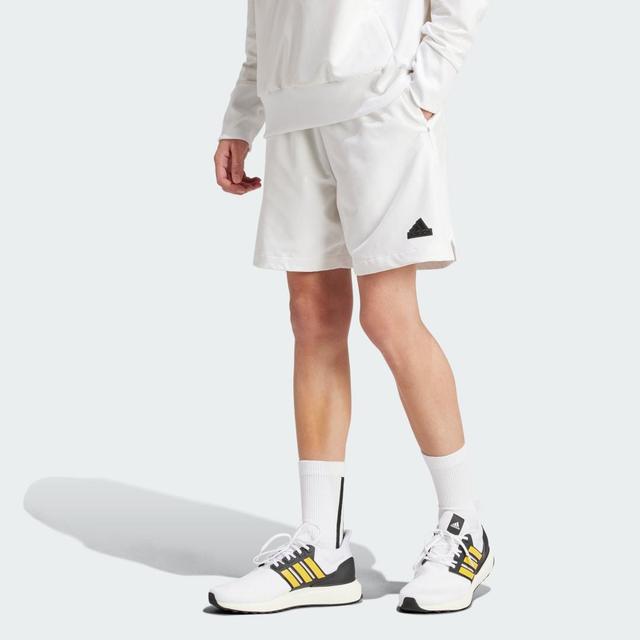 adidas Z.N.E. Woven Shorts White 2XL Mens Product Image