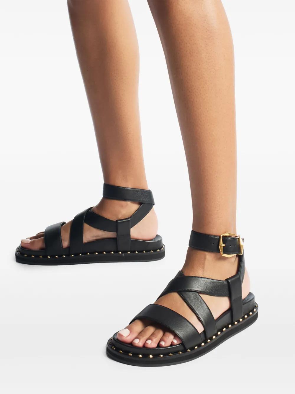 Blaise leather sandals Product Image