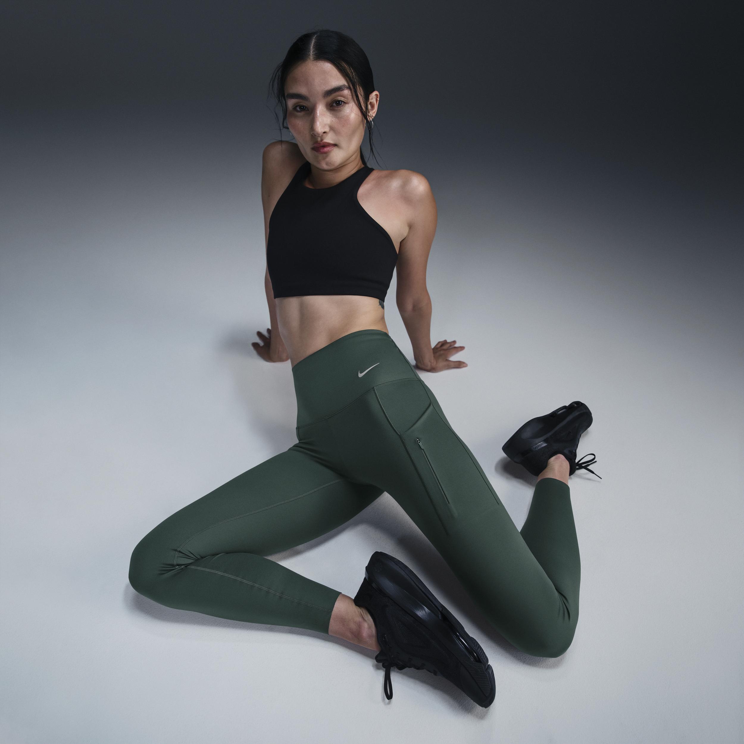 Nike Go Women's Firm-Support High-Waisted 7/8 Leggings with Pockets Product Image