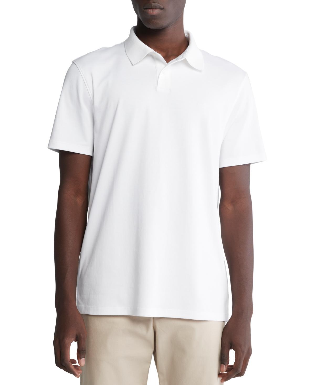 Calvin Klein Mens Short Sleeve Supima Cotton Polo Shirt Product Image