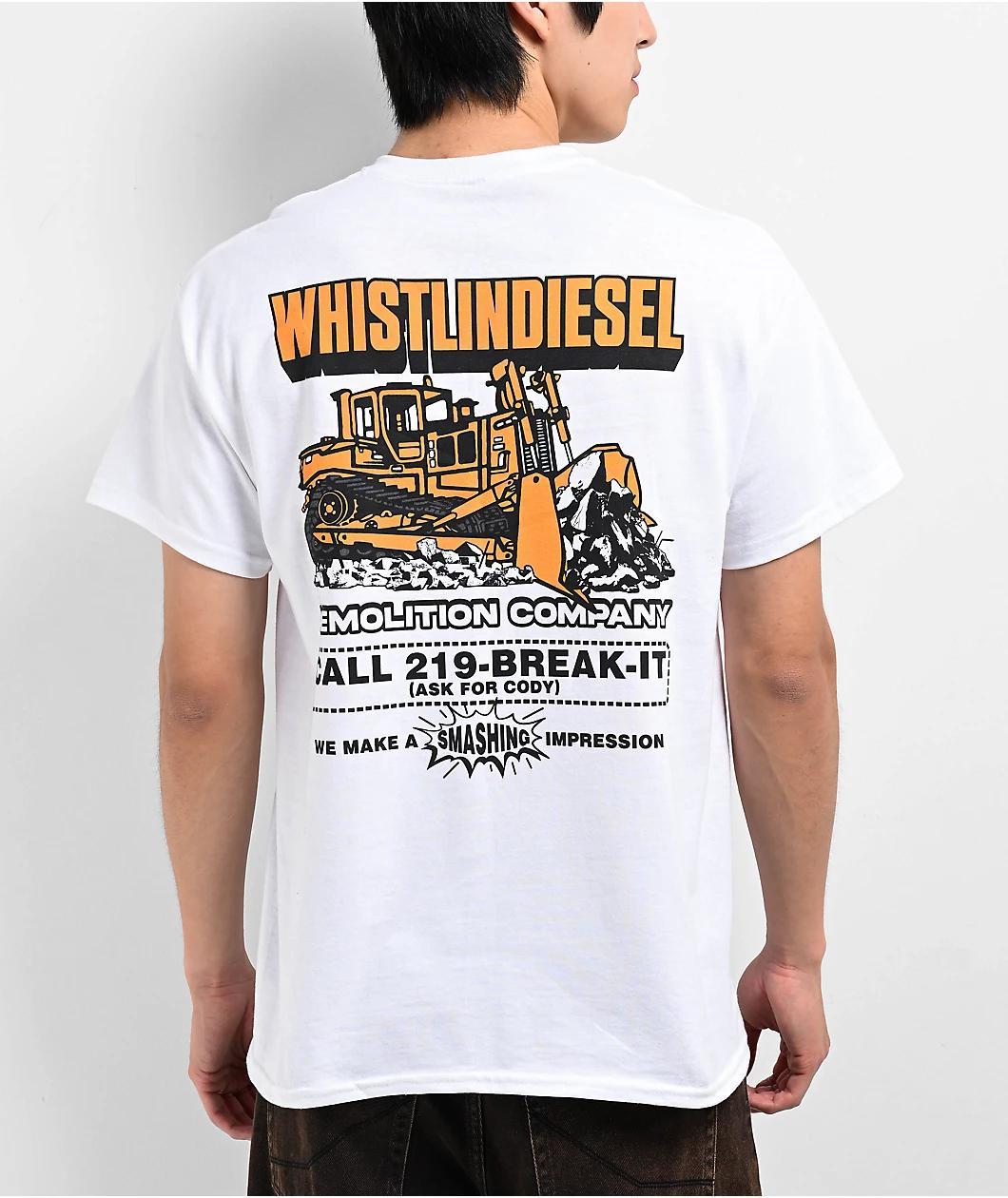 WhistlinDiesel Break It White T-Shirt Product Image