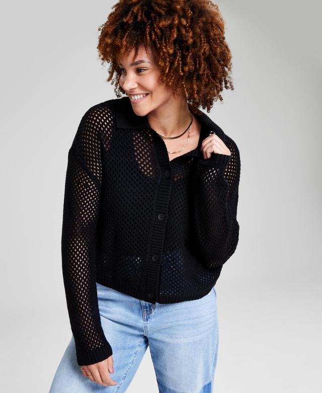 And Now This Womens Collared Cardigan Sweater, Created for Macys Product Image