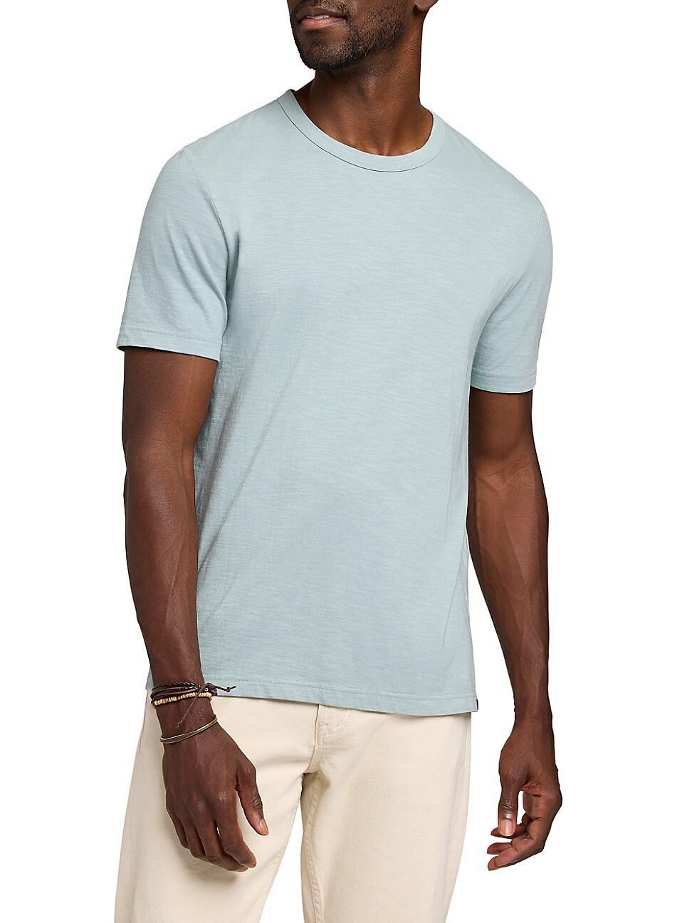 Mens Cotton Crewneck T-Shirt Product Image