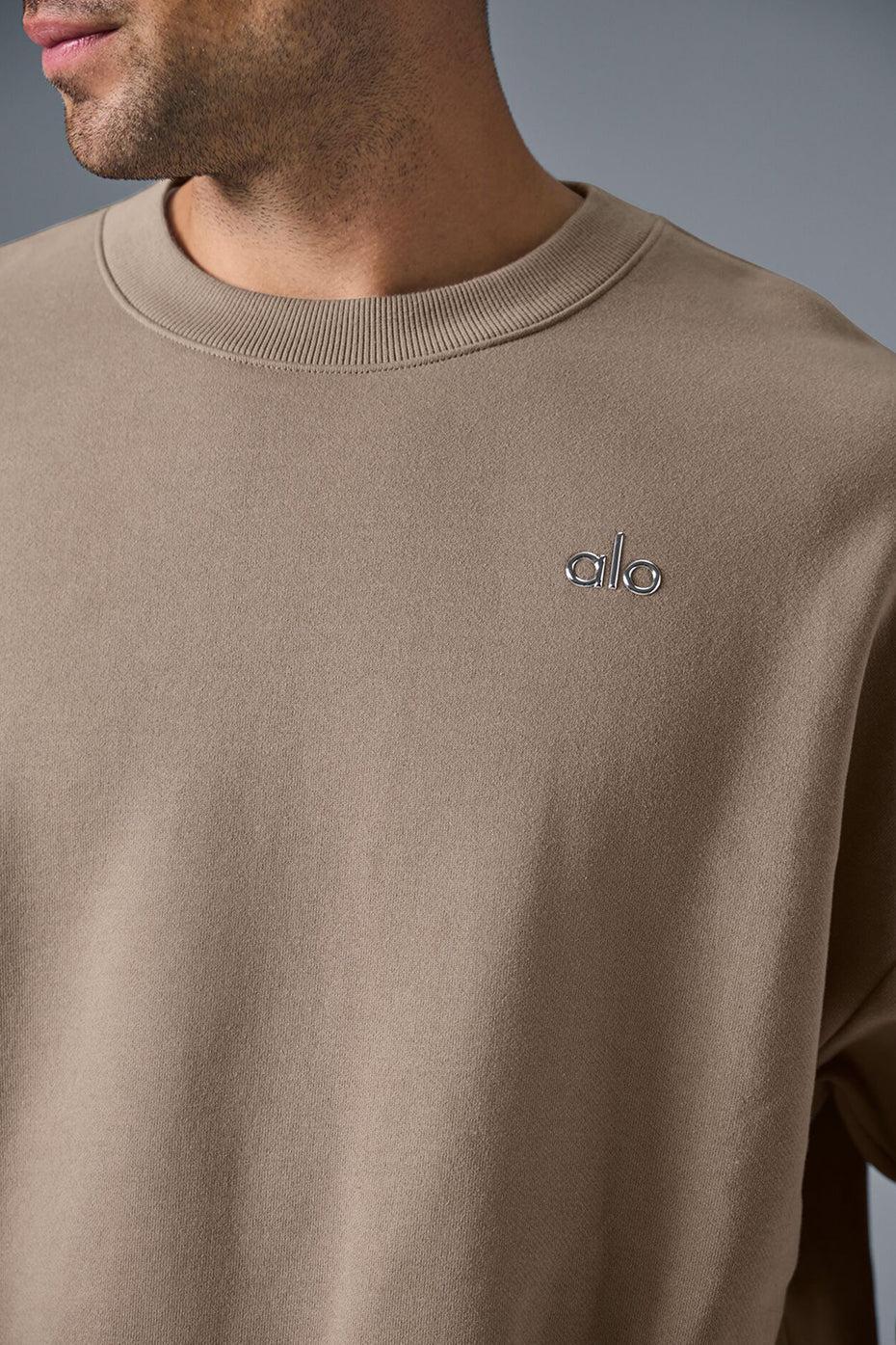 Accolade Crew Neck Pullover - Gravel Male Product Image