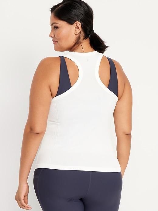 Fitted Seamless Tank Top Product Image