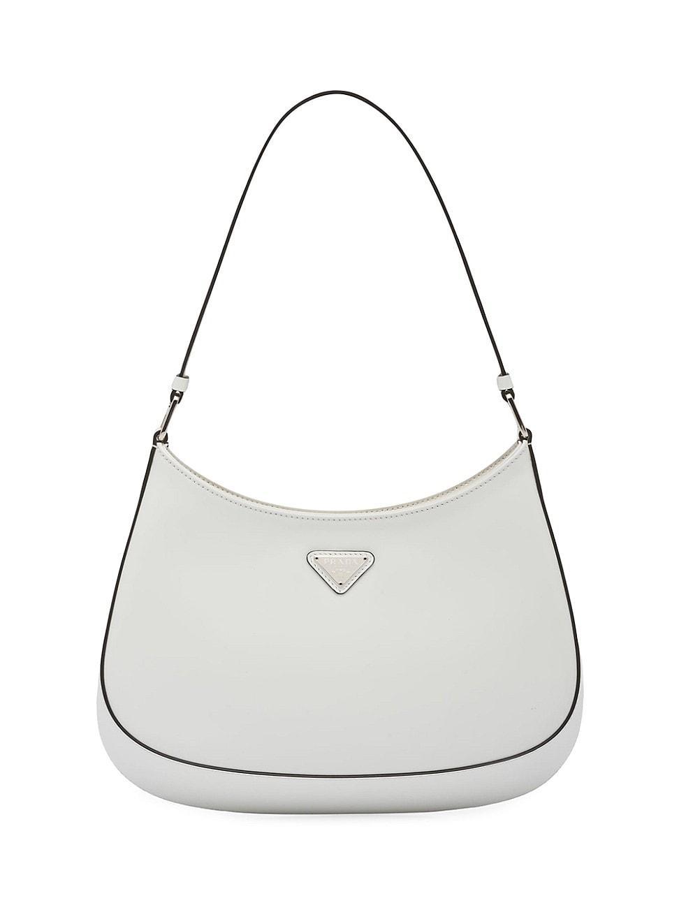 Womens Cleo Brushed Leather Shoulder Bag Product Image