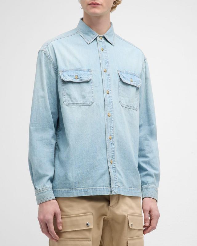 Mens Princeton Denim Work Shirt Product Image