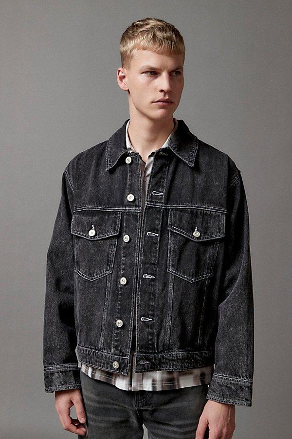 BDG Relaxed Denim Trucker Jacket Mens at Urban Outfitters Product Image