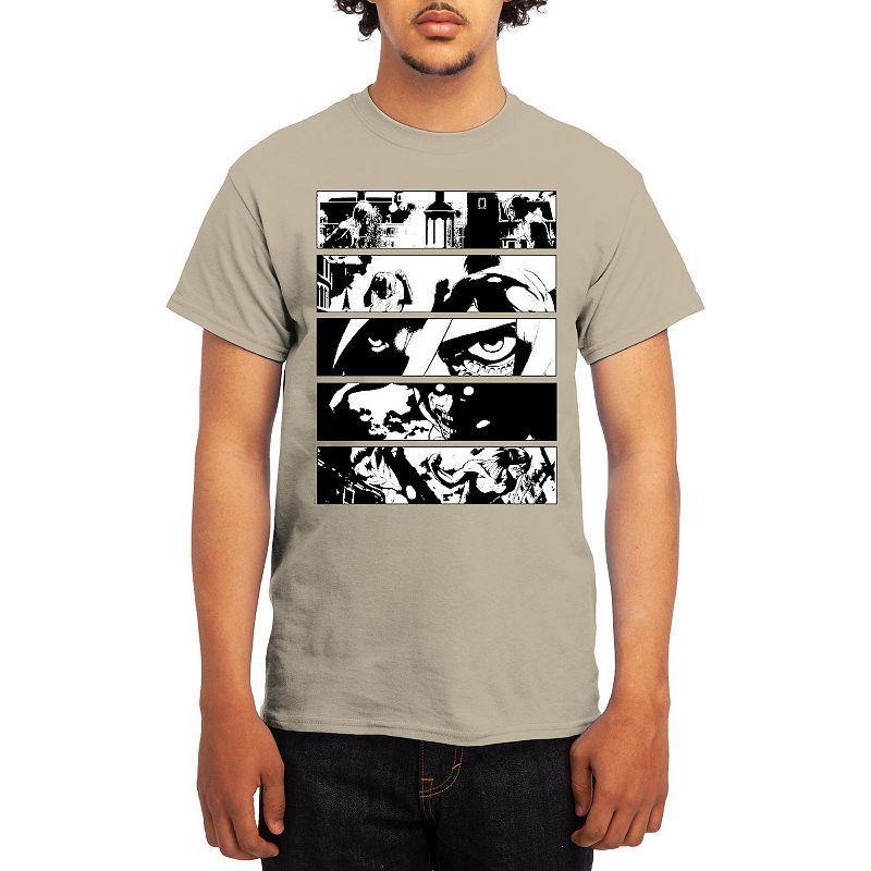 Mens Attack on Titan Tee Grey Kelly Product Image