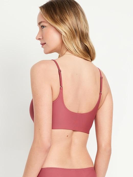 Scoop-Neck Bikini Swim Top Product Image