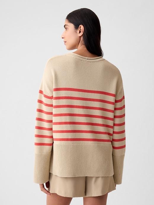 24/7 Split-Hem Roll Neck Sweater Product Image