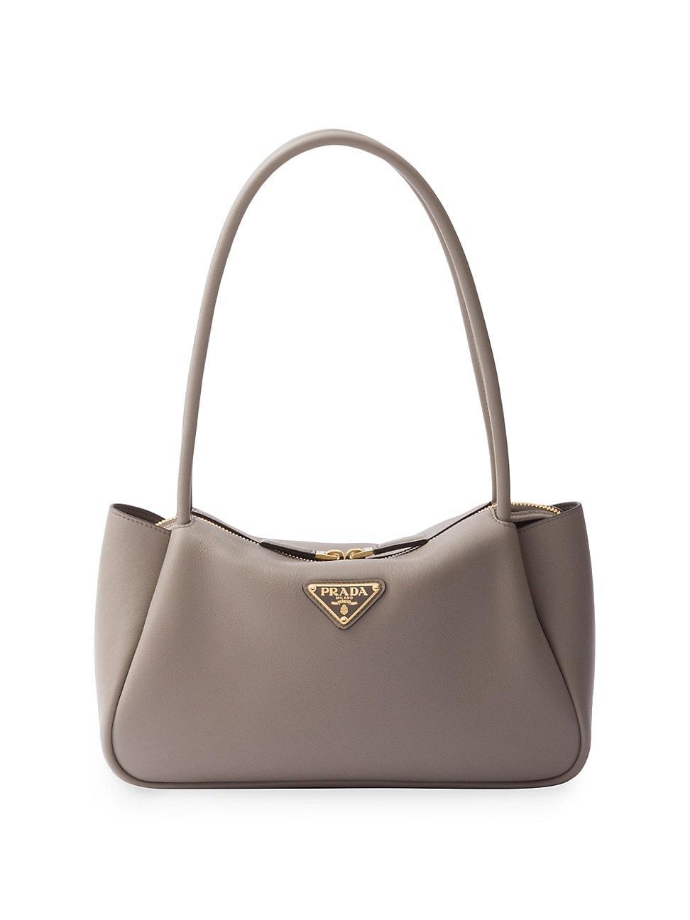 Womens Medium Leather Handbag Product Image