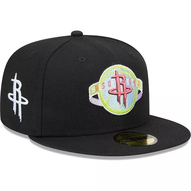 Mens New Era Houston Rockets Color Pack 59FIFTY Fitted Hat Product Image