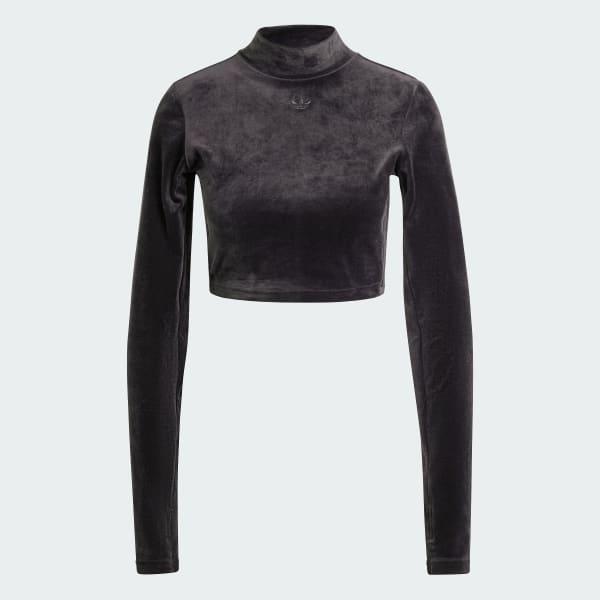 Velvet Crop Top Product Image