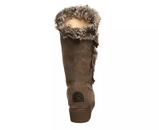 Bearpaw Womens Genevieve Water Resistant Faux Fur Boot Product Image