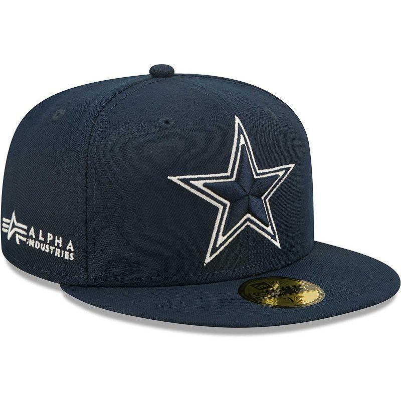 Mens New Era x Alpha Industries Dallas Cowboys Alpha 59FIFTY Fitted Hat Blue Product Image