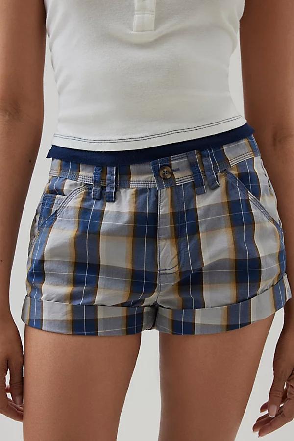 BDG Little Plaid Prep Micro Short Womens at Urban Outfitters Product Image