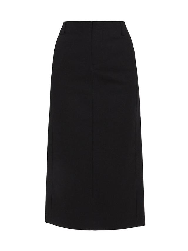 Womens Straight Midi-Skirt Product Image