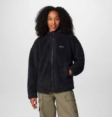 Columbia Women's Boundless Discovery Hooded Sherpa Jacket- Product Image