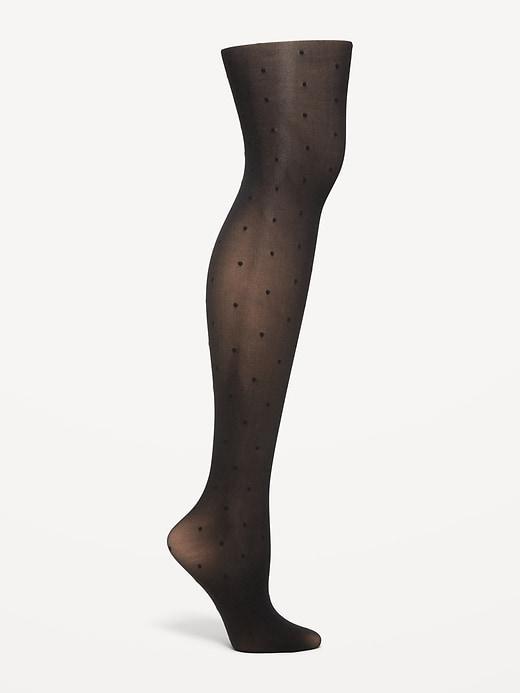 Textured Tights for Women Product Image