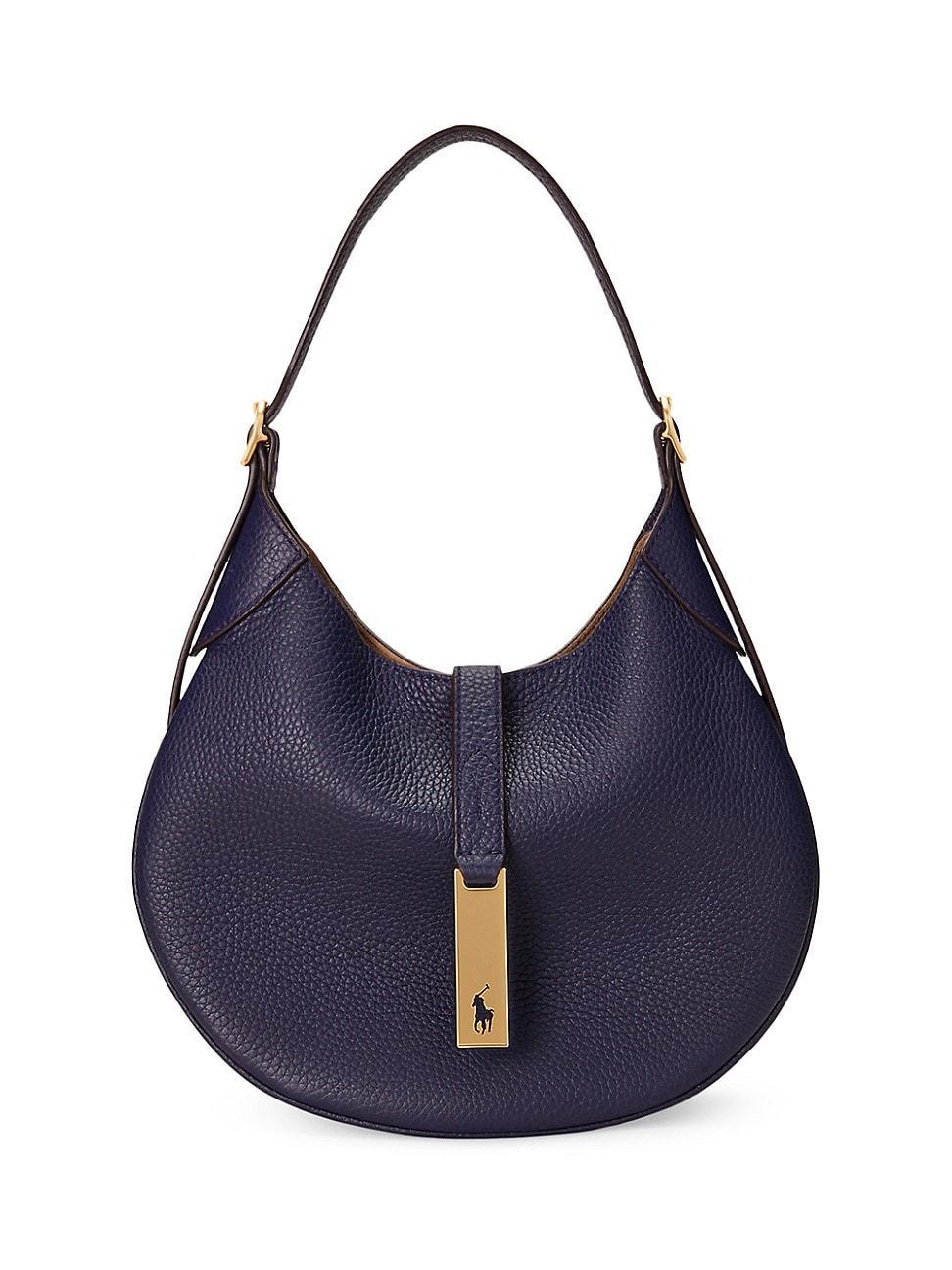 Womens Small Polo ID Leather Bag Product Image