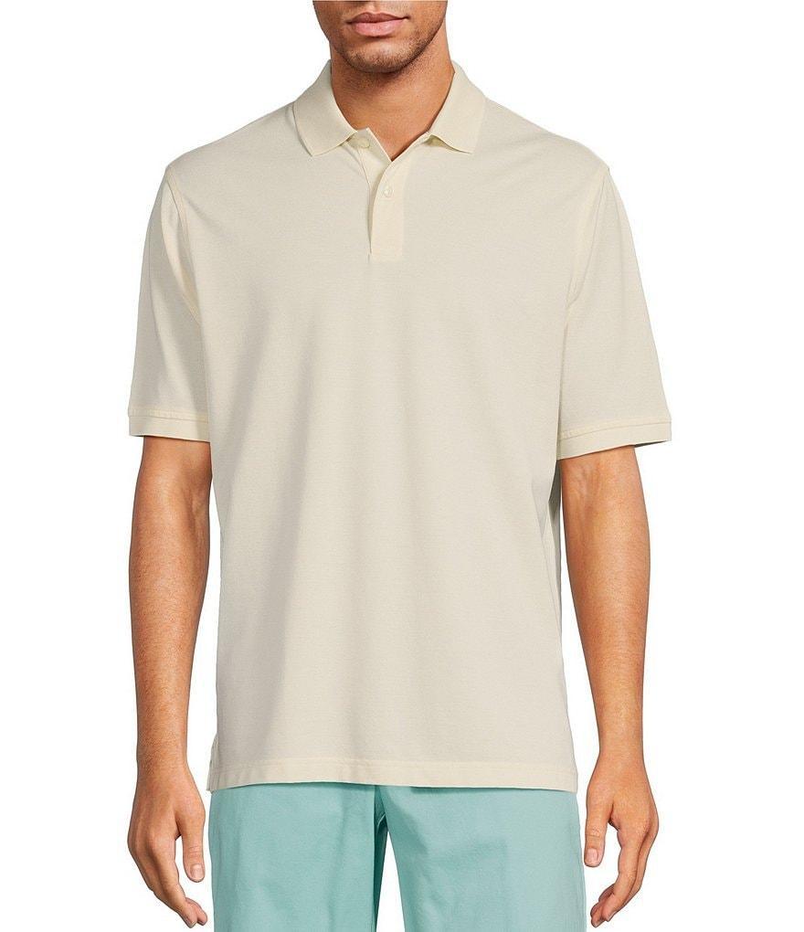 Gold Label Roundtree & Yorke Non-Iron Short Sleeve Solid Pique Polo Shirt Product Image