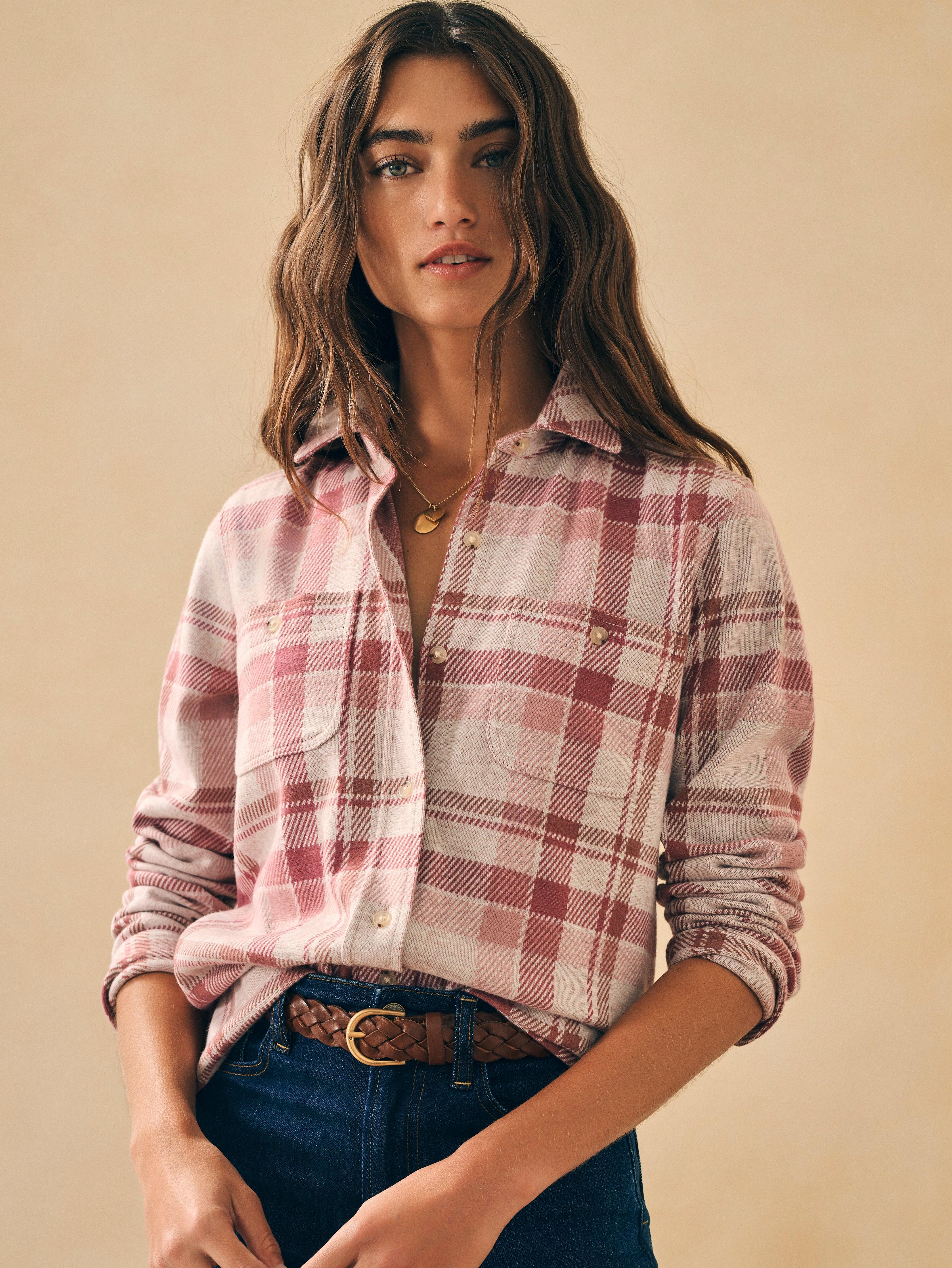 Legend™ Sweater Shirt - Amelia Plaid Female Product Image