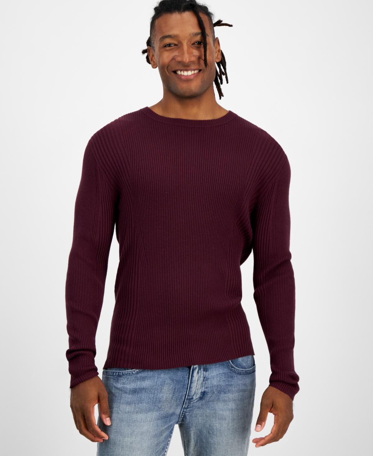 I.n.c. International Concepts Mens Ribbed-Knit Sweater, Created for Macys Product Image