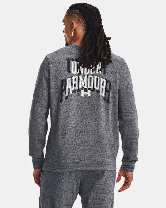 Men's UA Rival Terry Graphic Crew Product Image