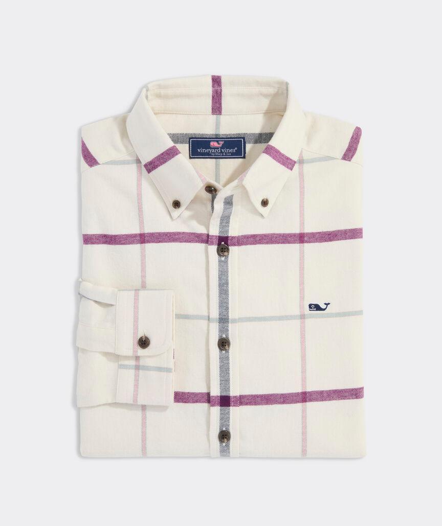 Vineyard Flannel Plaid Shirt Product Image