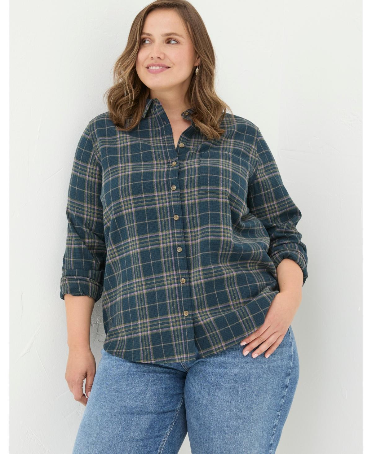 FatFace Womens Olivia Check Shirt Product Image