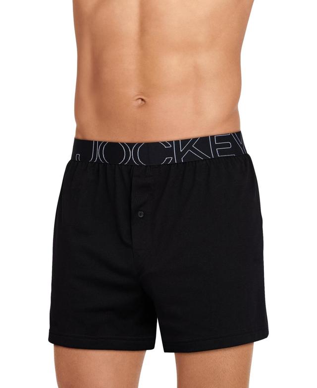 Jockey Mens ActiveBlend Moisture-Wicking 5 Boxers Product Image