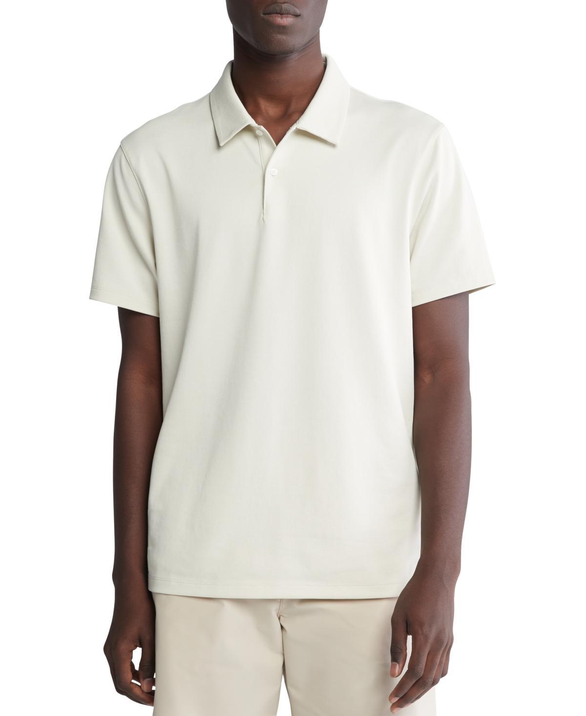 Calvin Klein Mens Classic-Fit Performance Polo Shirt Product Image