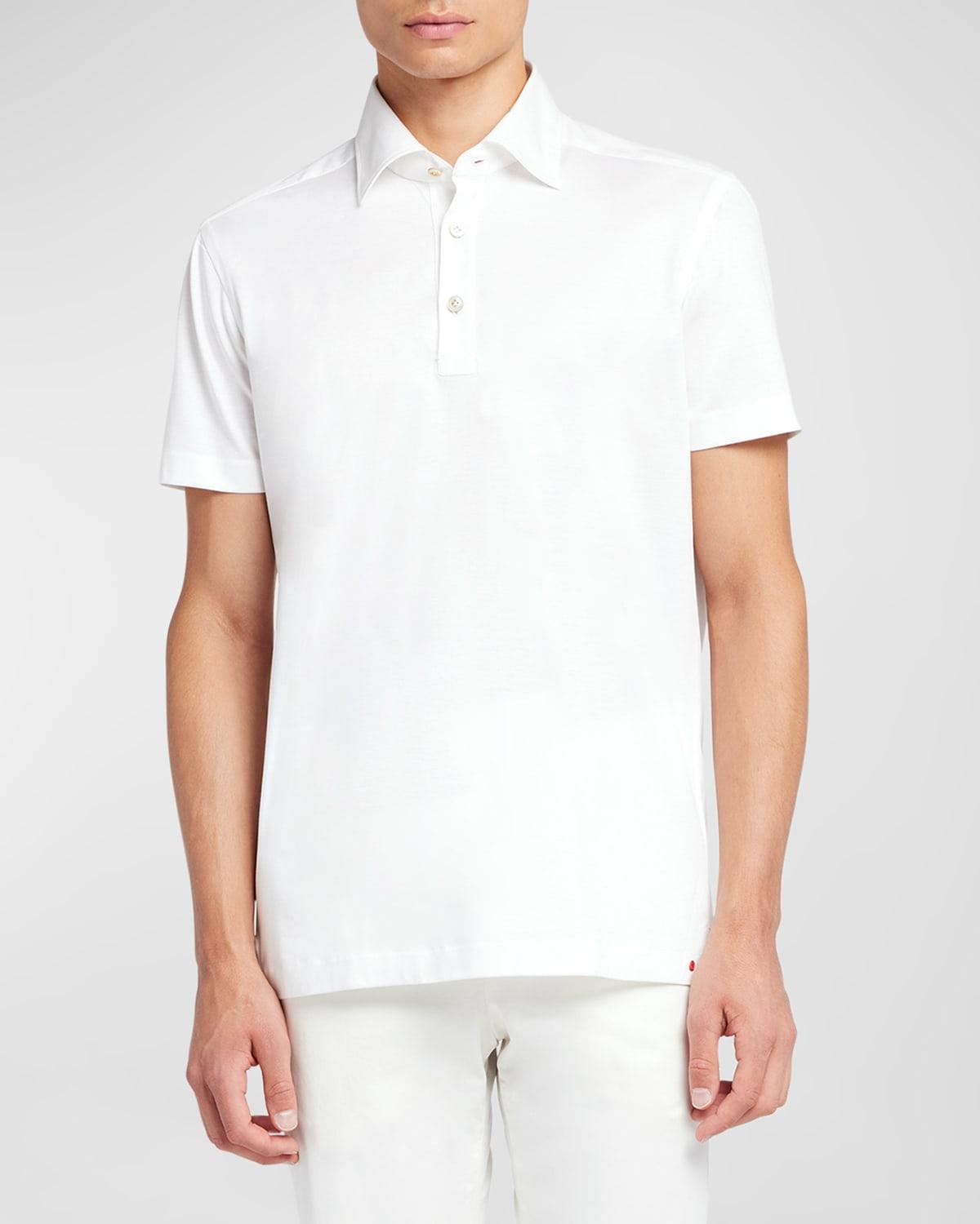 Mens Cotton Polo Shirt Product Image