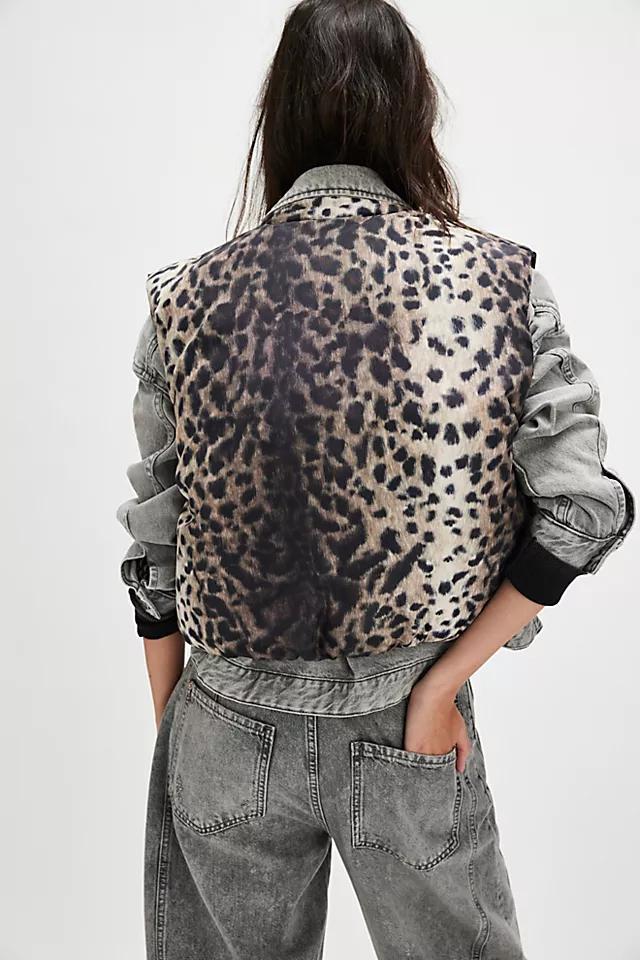 APPARIS Phoenix Leopard Vest Product Image