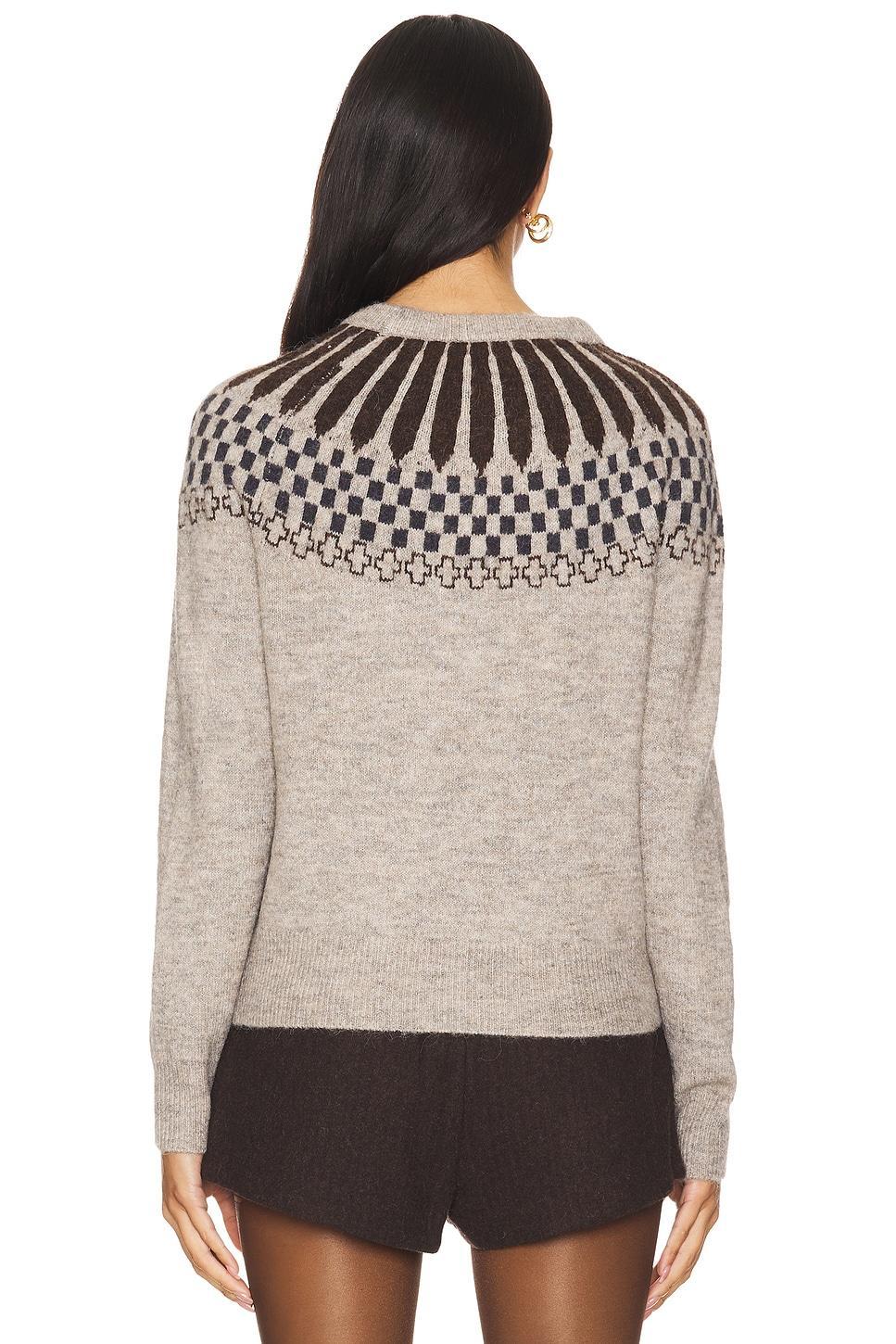 Sibyl Fair Isle Sweater LNA Product Image