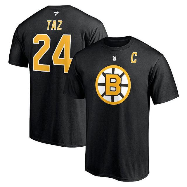 Mens Fanatics Branded Terry OReilly Boston Bruins Authentic Stack Retired Player Nickname & Number T-Shirt Product Image