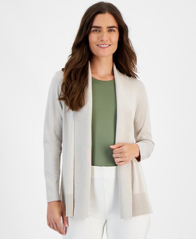 Jm Collection Womens Shawl Collar Long Sleeve Open-Front Cardigan, Created for Macys Product Image