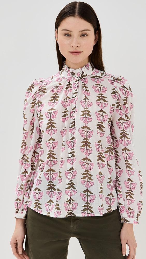 Alix of Bohemia Annabel Trumpet Lily Shirt | Shopbop Product Image