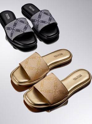 Hayworth Empire Logo Jacquard Slide Sandal Product Image