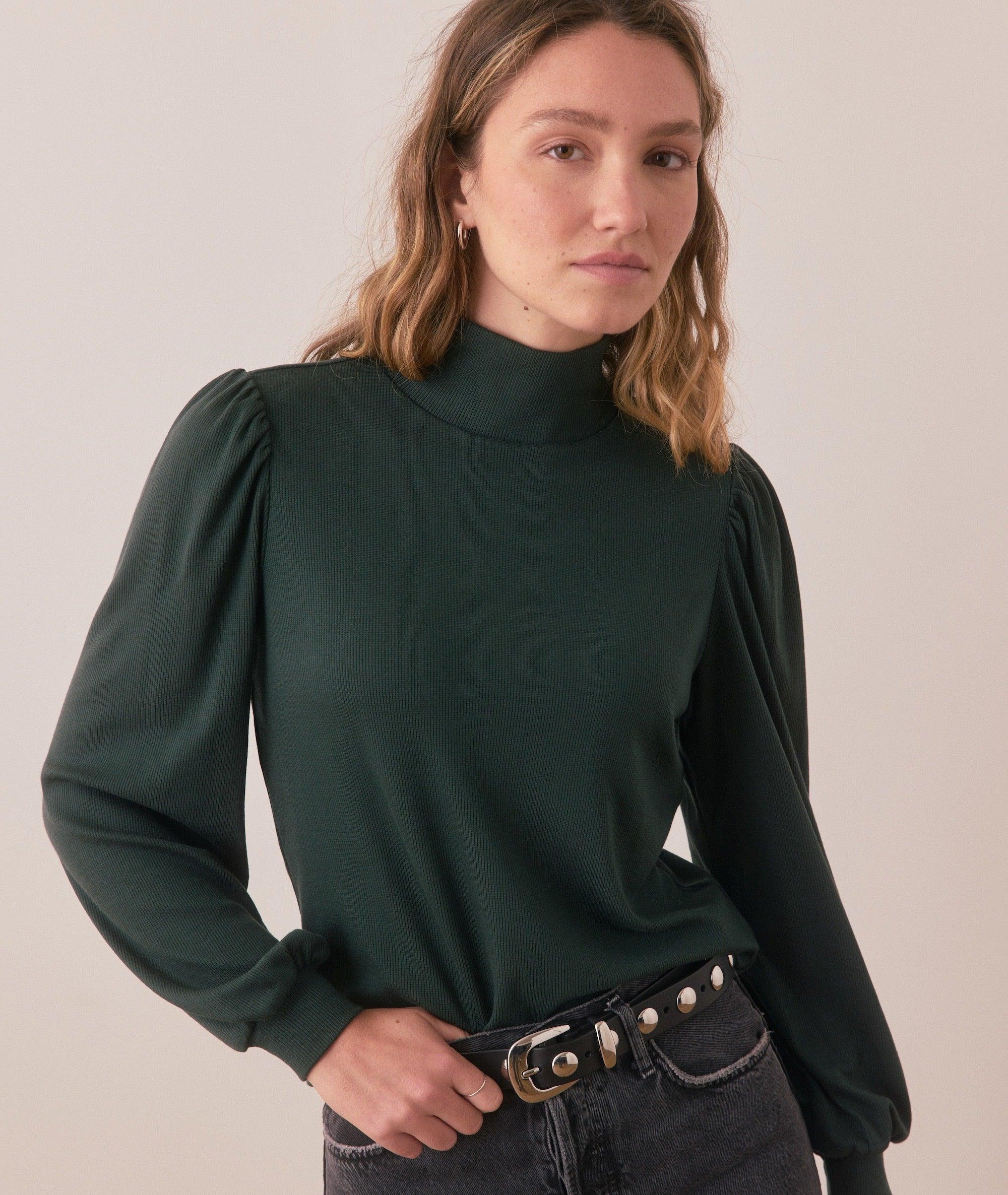 Lexi Puff Sleeve Turtleneck Product Image