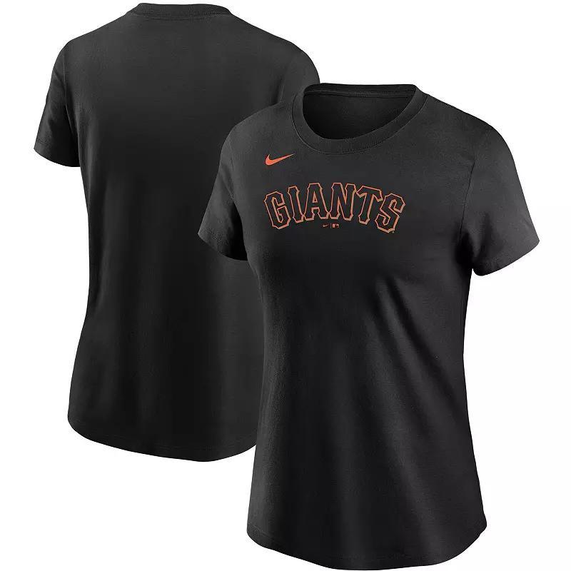 Womens Nike San Francisco Giants Wordmark T-Shirt Product Image