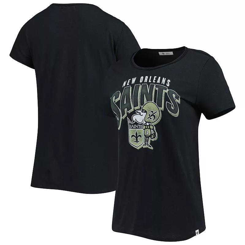 Womens 47 New Orleans Saints Treasure Frankie T-Shirt Product Image