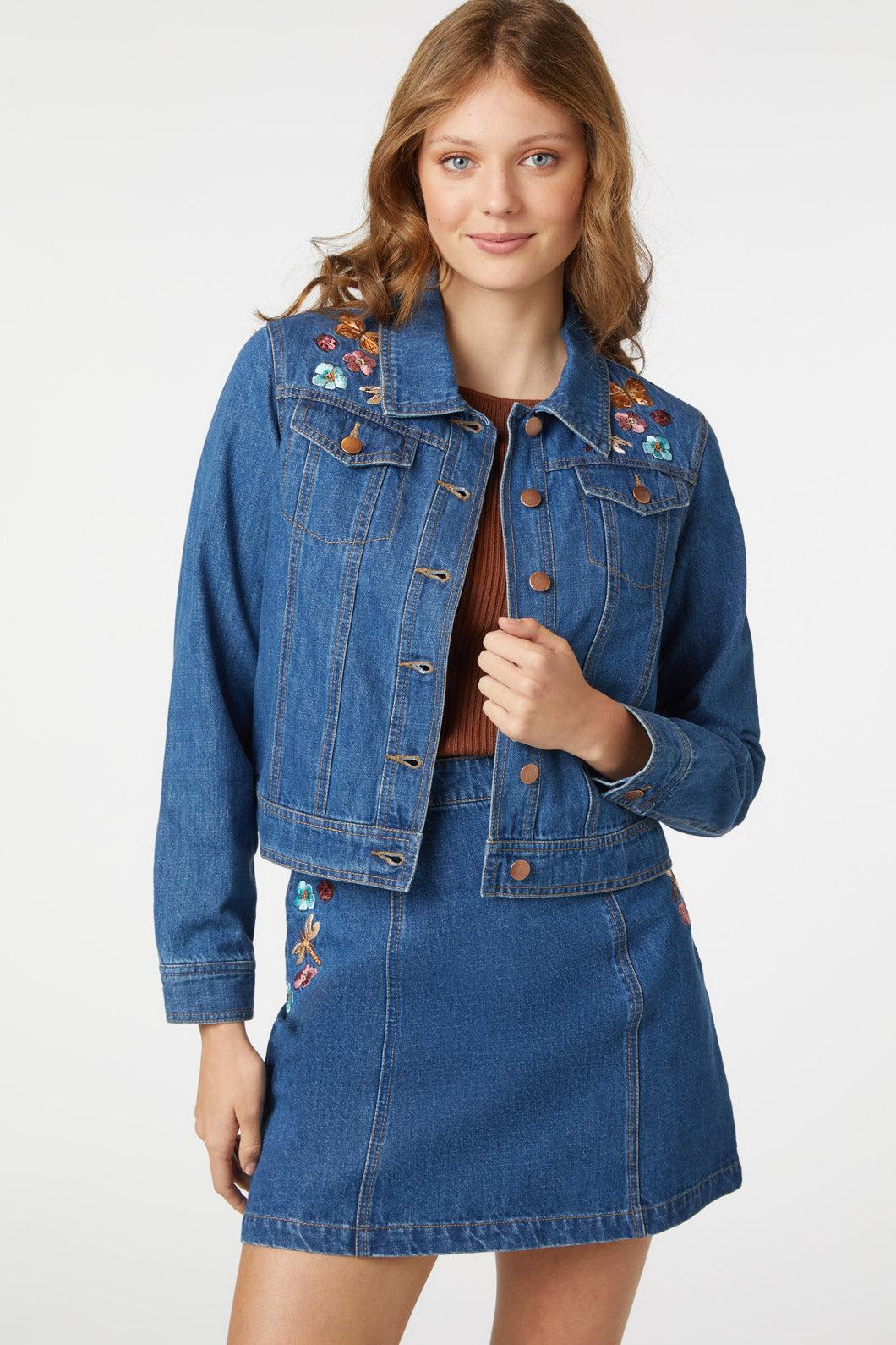 Flora Embroidered Jacket Product Image