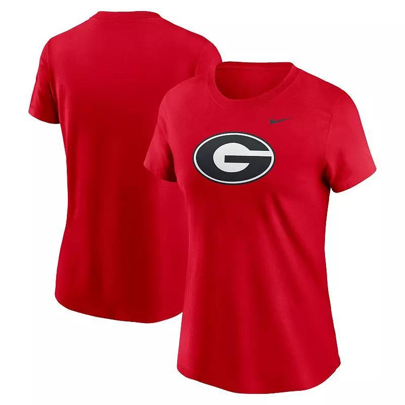 Womens Nike Georgia Bulldogs Primetime Evergreen Logo T-Shirt Product Image