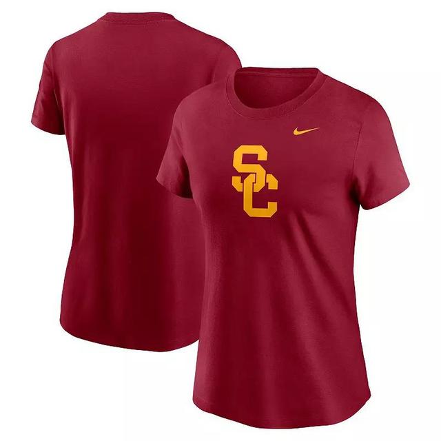 Womens Nike Cardinal USC Trojans Primetime Evergreen Logo T-Shirt Product Image