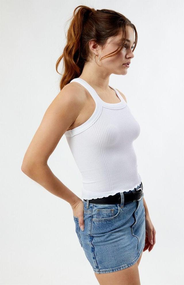 Womens Rib-Knit Seamless Tank Product Image