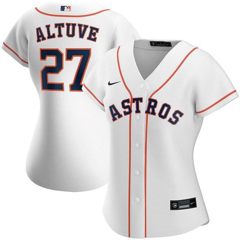 Nike Womens MLB Houston Astros (Jose Altuve) Replica Baseball Jersey Product Image