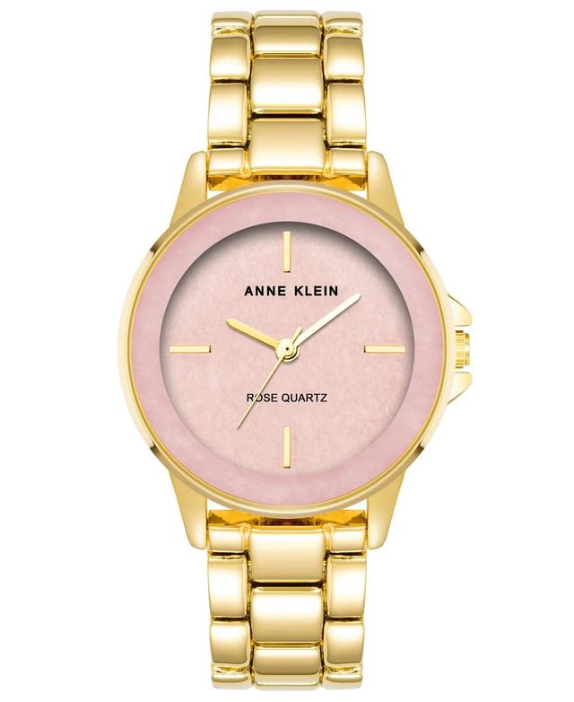 Anne Klein Womens Quartz Gold-Tone Alloy Bracelet Watch, 30mm Product Image