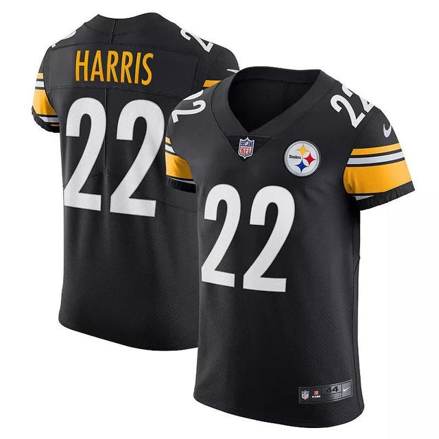 Mens Nike Najee Harris Black Pittsburgh Steelers Vapor Elite Jersey - Black Product Image